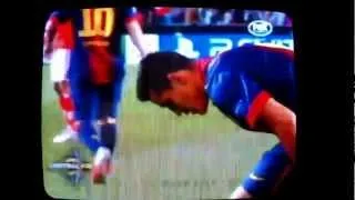 Carles Puyol se Fractura! Barcelona 2-0 Benfica UEFA Champi