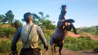 TAMING RARE TIGER STRIPED MUSTANG HORSE | Red Dead Redemption 2