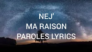 NEJ' MA  RAISON (paroles/lyrics)