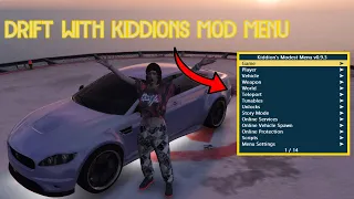 GTA5: How to drift using Kiddion's Modest menu