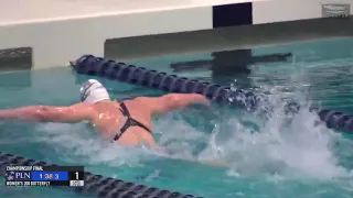 2020 Navy Women's Swimming & Diving Patriot League Championship Highlights