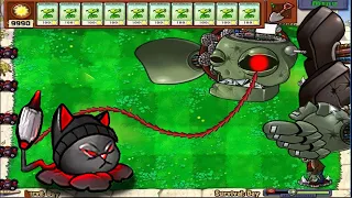 99999 Doom Cattail vs Squash vs 99 Gargantuar Vs Doom Zomboss - Plants vs Zombies Hack