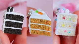 صنع كيك صغير 7 DIY Miniature Cakes | Polymer Clay Tutorial Compilation