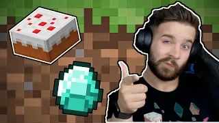 TORTÁT CSINÁLTAM A MINECRAFTban ! + 31 DIAMOND | KIVISSZÜK A MINECRAFTOT ÉLŐben !