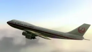 Japan Airlines Flight 123 - Crash Animation 3