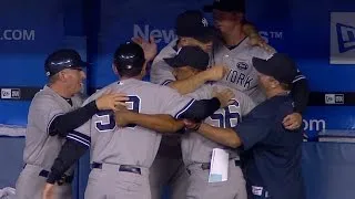 NYY@TOR: Yankees clinch playoffs with win over Jays