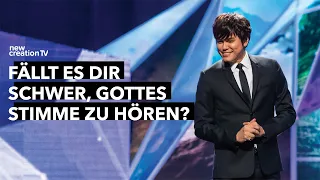 Wie du Gottes Stimme hörst – Joseph Prince I New Creation TV Deutsch