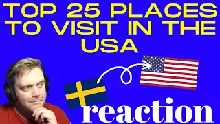 A Swede gets in a traveling mood! Top 25 Places To Visit In The USA