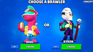 NEW BRAWLER IS HERE!!!😍🎁|Brawl Stars FREE GIFTS|concept