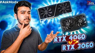 #AskModx - 8 | RTX 3060 vs RTX 4060 | How to calculate required PSU | i3-12100F vs i5-12400F