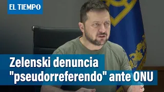 Ucrania ante ONU denuncia “pseudorreferendo” que Rusia defiende | El Tiempo