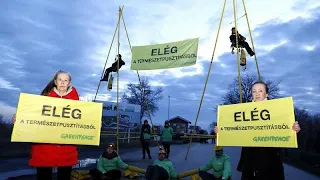 Neusiedler See: Aktivisten protestieren gegen 60-Hektar-Tourismus-Projekt