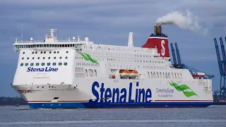 STENA HOLLANDICA - Stena line RoRo/passenger ship outbound from harwich 27/2/24