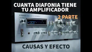 Cuanta diafonía tiene tu amplificador. Causas y efecto