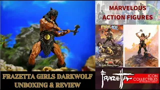 Frazetta Girls Darkwolf..!  Unboxing and Review