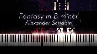 Scriabin: Fantasy in B minor, Op. 28 [Lettberg]