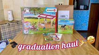 SCHLEICH UNBOXING | GRADUATION HAUL! | SCHLEICH PONIES