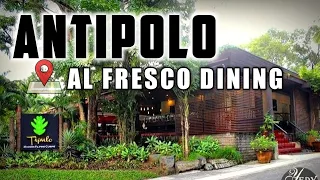 [4K] Sikat na Kainan with a View sa Pugad ng ANTIPOLO RIZAL! TIPULO Modern Filipino Restaurant!