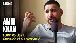 Amir Khan On Fury-Usyk, Canelo-Crawford & Ryan Garcia Conversation
