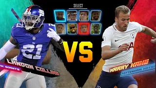 Landon Collins vs. Harry Kane | Giants vs. Tottenham| Game Recognize Game|  NFL vs. Premier League