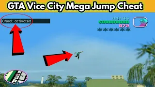 GTA Vice City Mega Jump Cheat Code | Mega Jump | SHAKEEL GTA