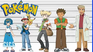 Pokémon Size Comparison | Human Characters Height