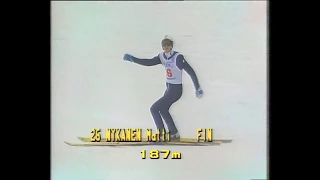 04.02.2019 Matti Nykänen in memoriam. Planica 1985. Ski Jumping Legend of All Time.