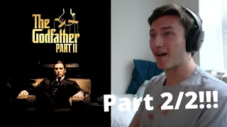 THE GODFATHER PART 2 (1974) Movie Reaction (part 2) - FIRST TIME WATCHING