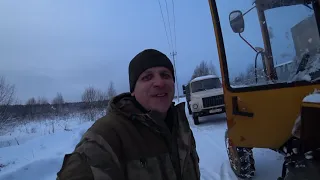 Поездка за трактором Т 30/Ride for the T 30 tractor