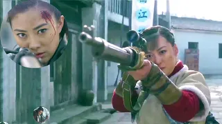 [Gun God Movie] Japs sniper ambushes a girl,unaware the girl is a sharpshooter who eliminates her!