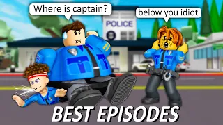 POLICE IN BROOKHAVEN 👮‍♂️ (BEST EPISODES COMPILATION) ROBLOX Brookhaven 🏡RP - FUNNY MOMENTS