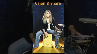 Cajon & Snare #shorts #cajon #cajonbox