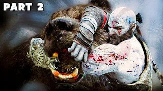 Fighting "Bjorn" The Giant Bear | God of War Ragnarok - Part 2 (Hardest Difficulty)