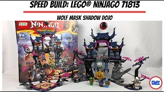 Speed Build: LEGO® Ninjago 71813 - Wolf Mask Shadow Dojo