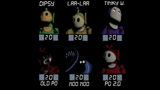 Five Nights At Tubbyland 2 | Night 7 (6/20 Mode) DONE