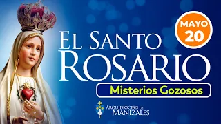 Santo Rosario de hoy Lunes 20 de Mayo 2024, Arquidiócesis de Manizales. Misterios Gozosos.