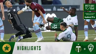 HIGHLIGHTS | Portland Timbers shut out Colorado Rapids 1-0 behind Mabiala goal | Nov. 25, 2021