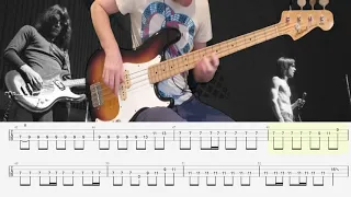 search and destroy -THE STOOGES- bass playalong with tabs