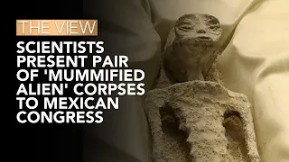 Scientists Present Pair Of 'Mummified Alien' Corpses To Mexican Congress | The View