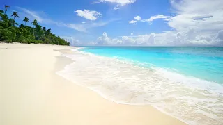 11HRS of 4K Tropical Beach Waves: Hawaii, Caribbean, Fiji & Mexico + Nature Sounds for Relaxation