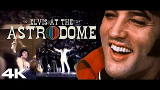 Elvis at the Astrodome 1970 (Live 8MM + Press Conference) 4K Remastered | Houston, TX - (New Edit)