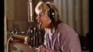 Dieter Bohlen recording "MY BED IS TOO BIG"