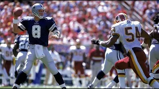 Cowboys rally from 21 points down to beat the Redskins - 09/12/1999