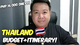 Thailand Budget & Itinerary! COMPLETE GUIDE |  JM Banquicio