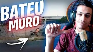 TENTOU ATRAVESSAR O MURO NA FUGA DE MOTO - REAGINDO SD MARCELO