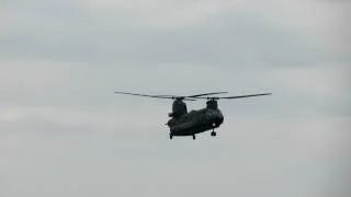 Volkel Airbase 08-05-2012; Boeing Chinook KLU D-666 ; Low-Pass