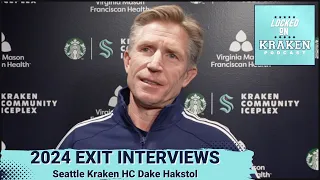 2024 Seattle Kraken Exit Interviews: Head coach Dave Hakstol on highs and lows of Season 3