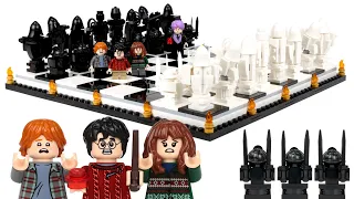 LEGO Harry Potter Hogwarts Wizard's Chess 76392 Review!