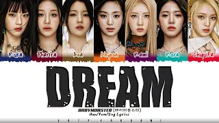 BABYMONSTER (베이비몬스터) - 'DREAM' Lyrics [Color Coded_Eng]