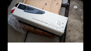 Off-grid 6kw low frequency inverter Load and Battery testing